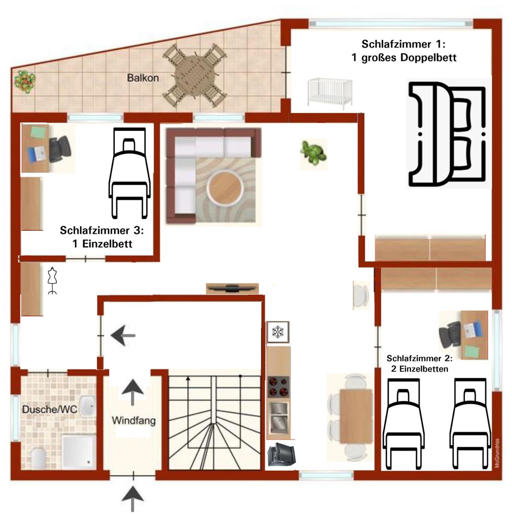 Ferienwohnung "Sorgenfrei" In Coburg ! - Im Eg Mit Privatparkplatz & Balkon Buitenkant foto